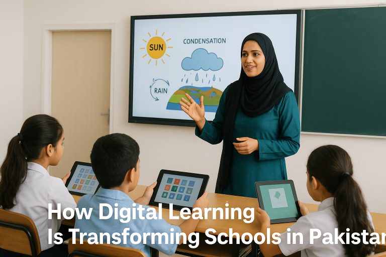 How Digital Learning Is Transforming Schools in Pakistan