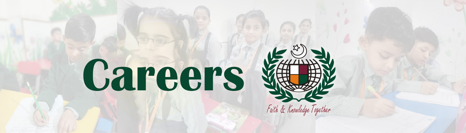 Careers at Shakarganj Evergreen School – Join our teaching and administrative team
